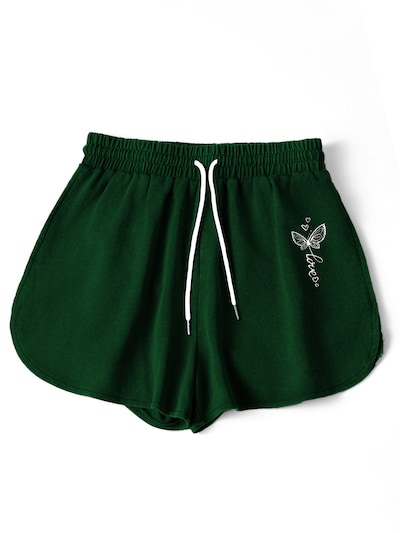GORHEY Shorts de bain en S en vert, Vue avec produit