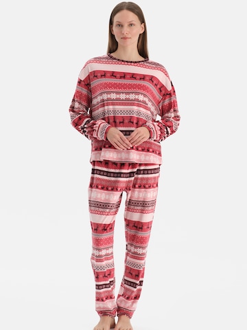 Dagi Pyjamas i blandingsfarvet