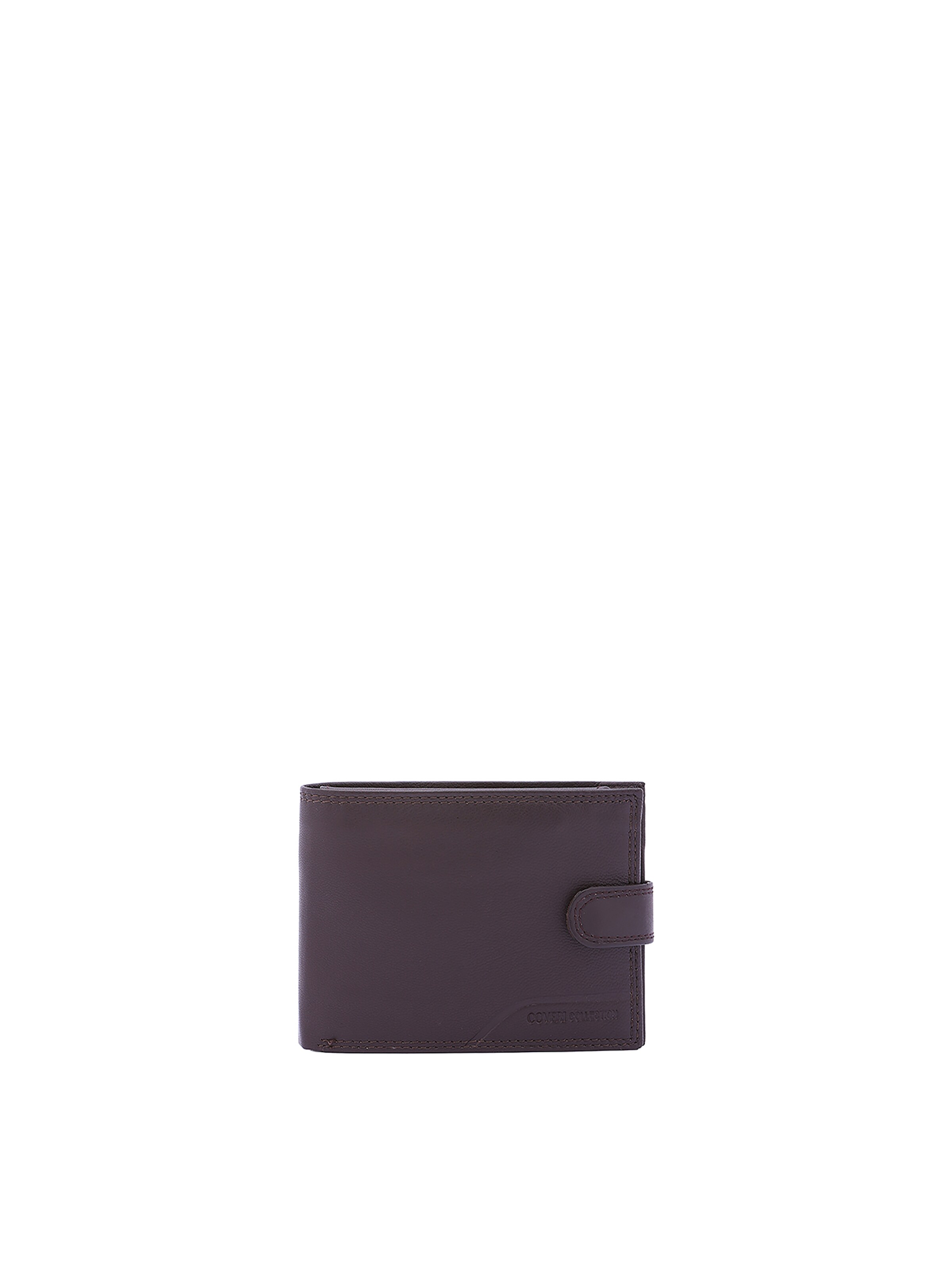 Portamonete di Coveri Collection in marrone: frontale