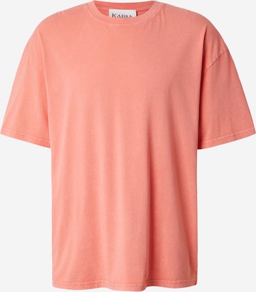 oranžs KARIA by Loris Karius T-Krekls: no priekšpuses