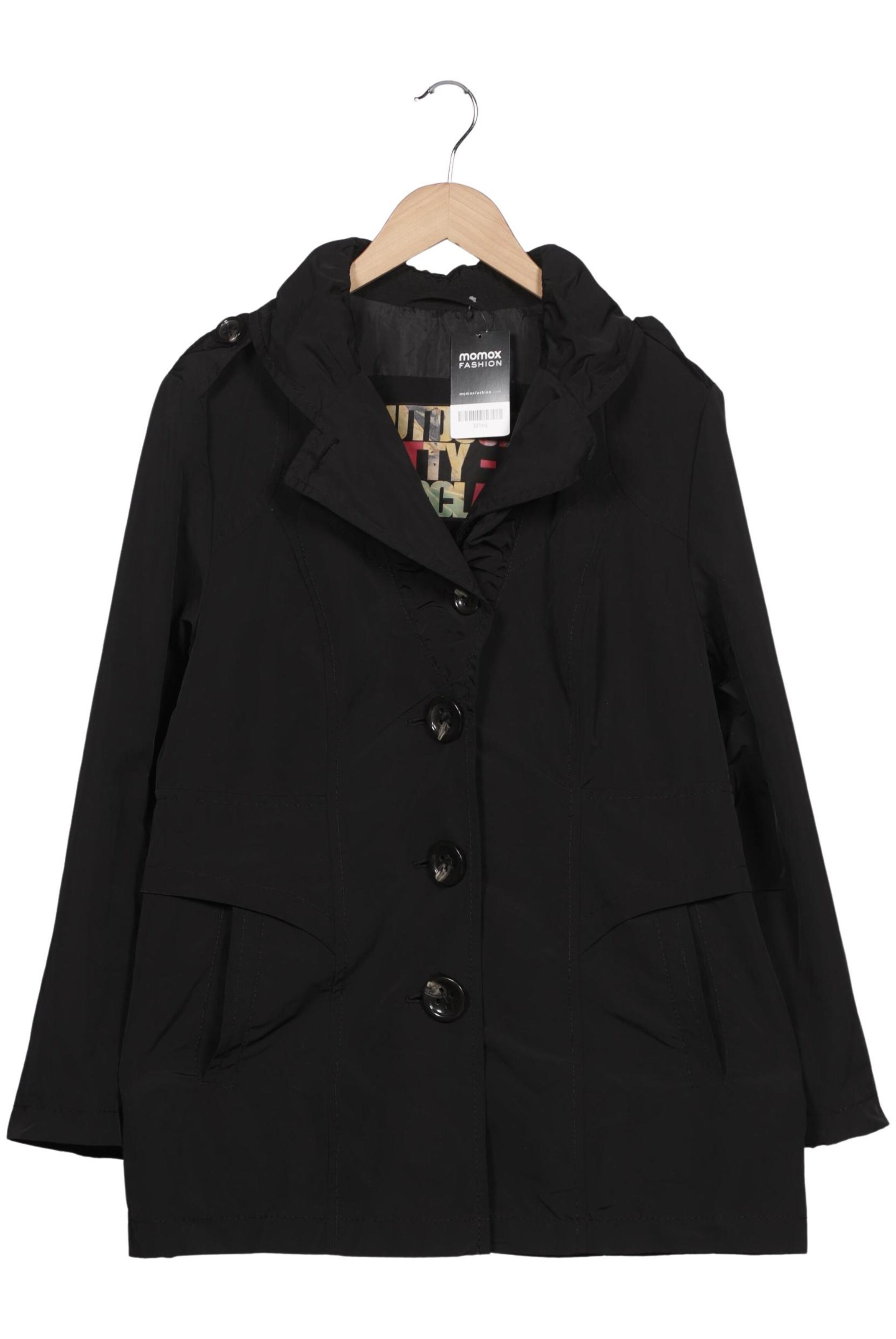 Betty Barclay Mantel XXL in Schwarz: Vorderseite