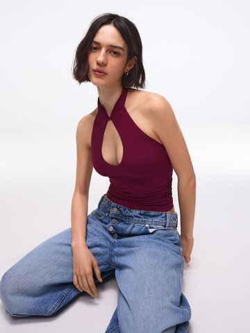 Bershka Top in Rot
