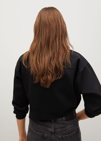 MANGO Strickjacke 'Boti' in Schwarz
