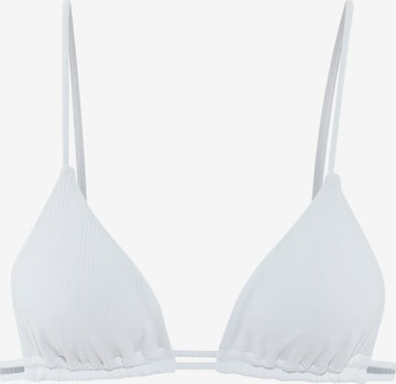 Copenhagen StudiosTrokutasti Bikini gornji dio - bijela boja: prednji dio