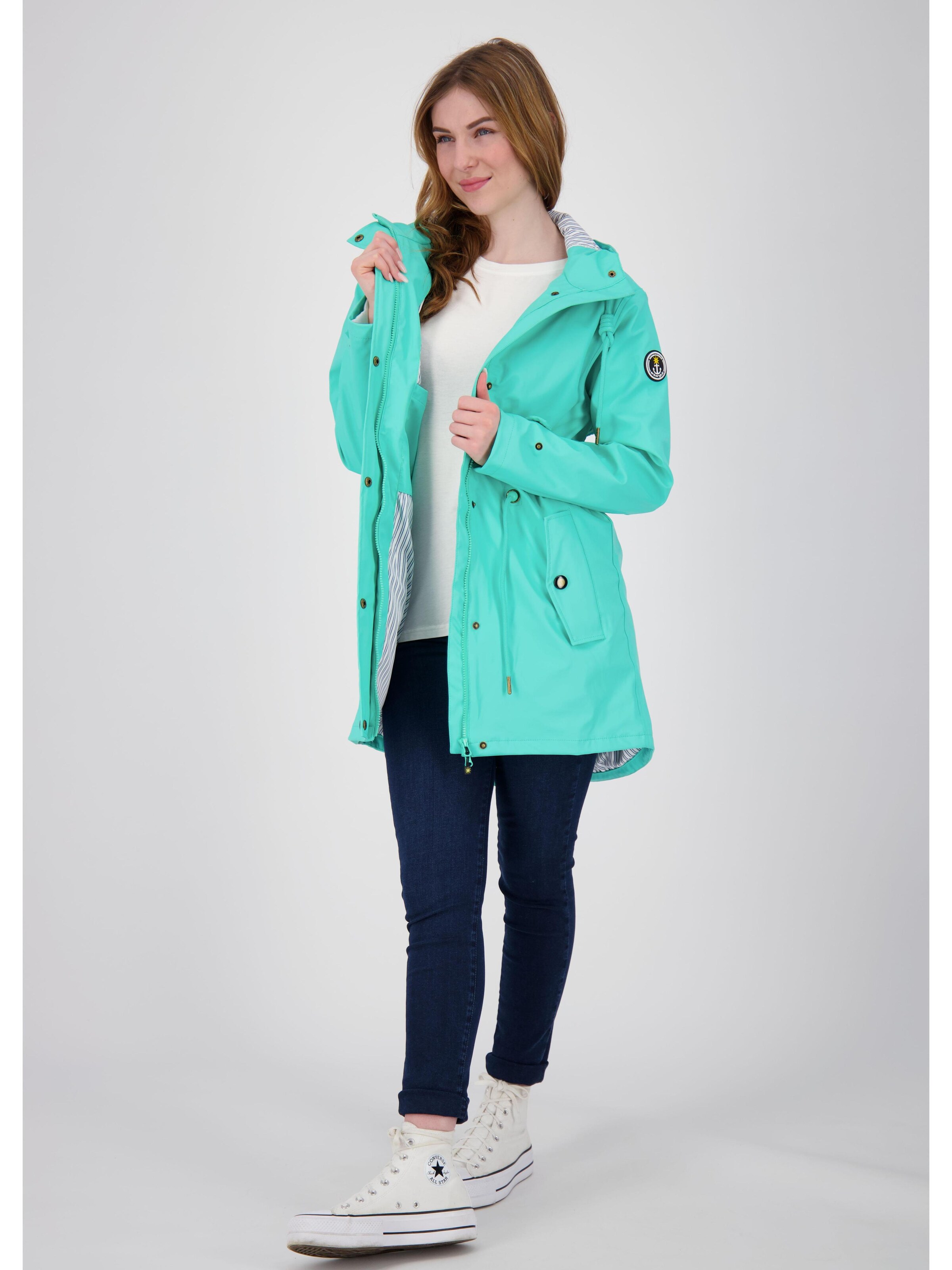 ankerglut Functionele mantel 'Friesennerz ankerglutliebe WMN' in Blauw