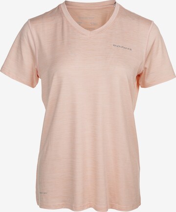 T-shirt fonctionnel 'Maje' ENDURANCE en rose : devant