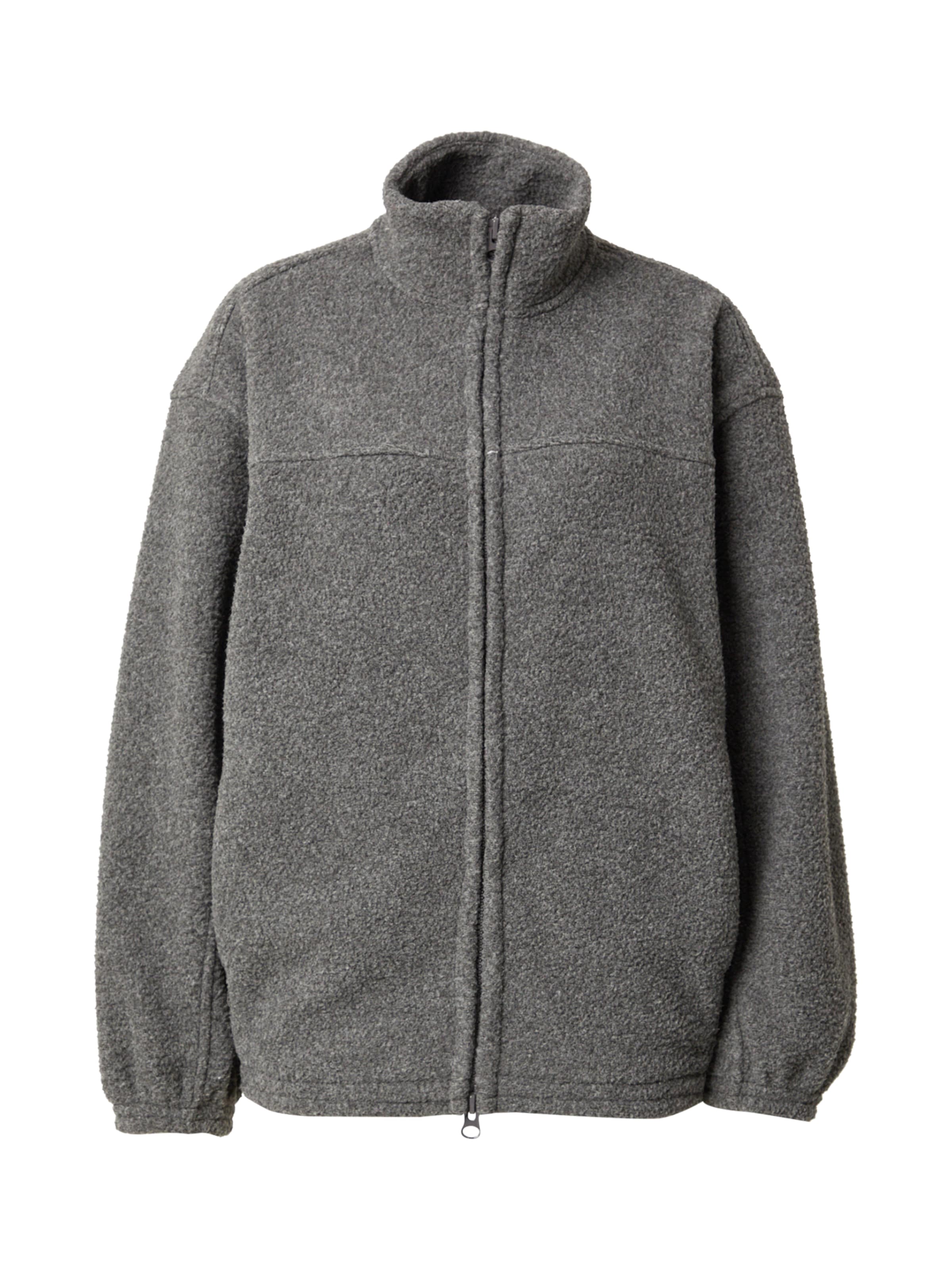 WEEKDAY Fleece jas &#x27;Leia&#x27; in Grijs: voorkant