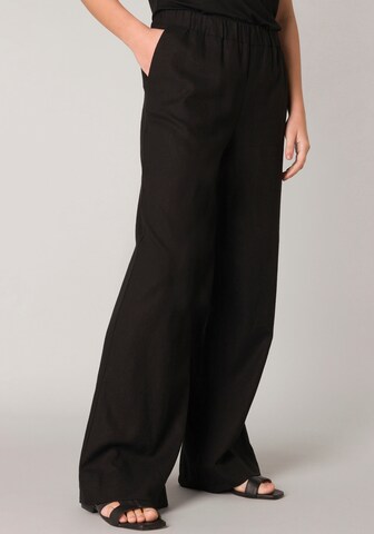 BASE LEVEL Loose fit Pants in Black