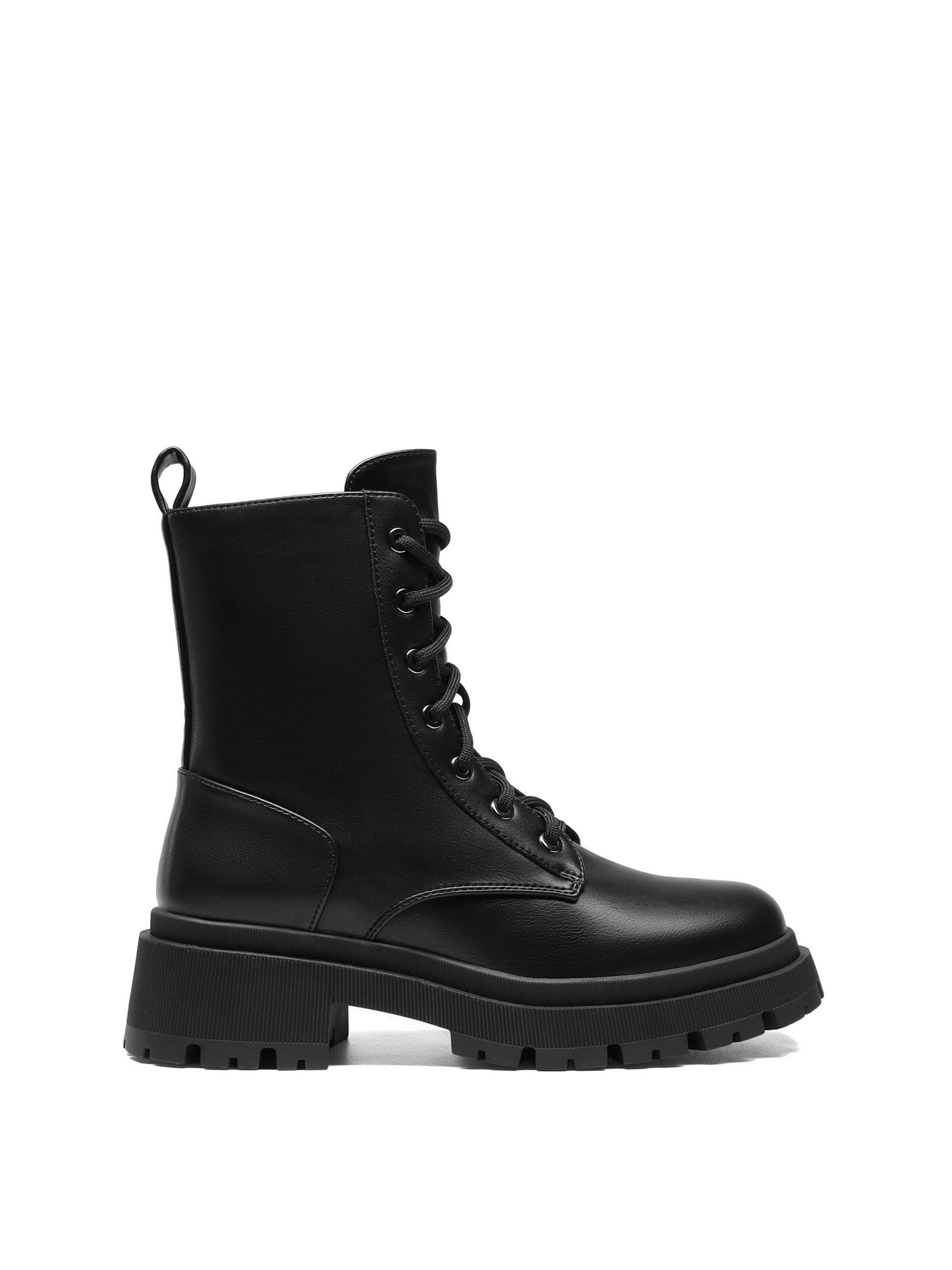 Bottines à lacets Dream Pairs en noir