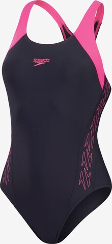 SPEEDO Minimizer Badeanzug in Blau: predná strana