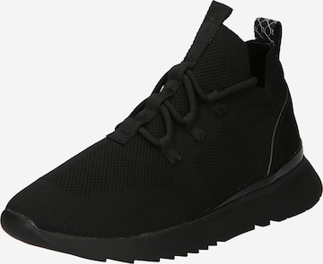 River Island - Zapatillas deportivas bajas en negro: frente