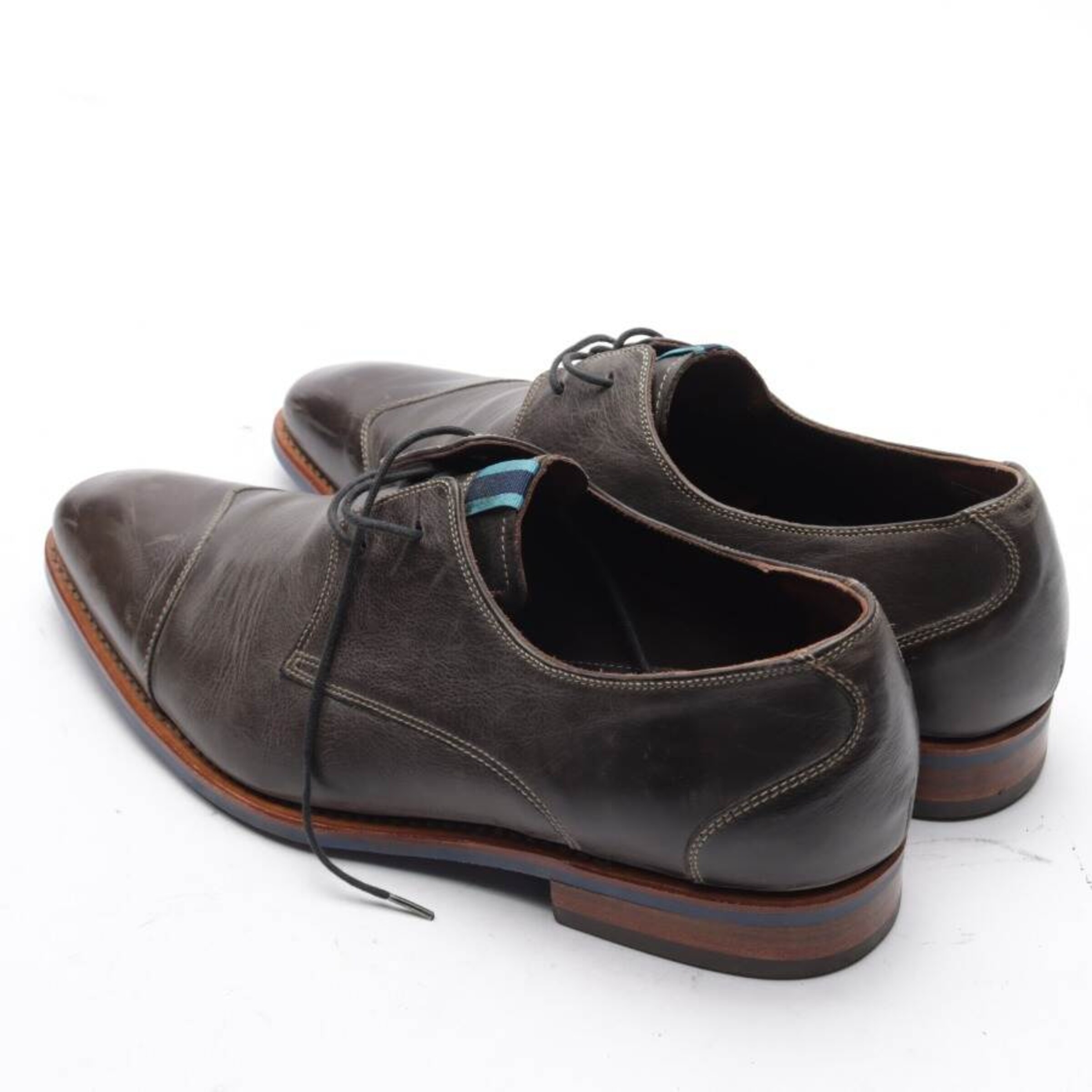 Floris van Bommel Halbschuhe 44 in Braun