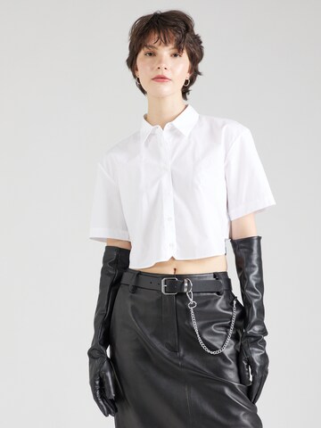 HUGO Blouse 'Enovia' in White: front