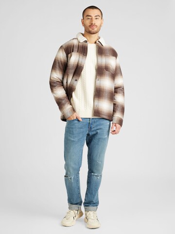 HOLLISTER Regular fit Tussenjas in Bruin