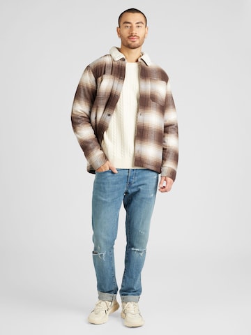 HOLLISTER Regular Fit Jacke in Braun