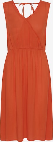 Kaffe Kjole 'Valery' i rød: forside