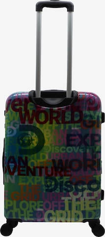 Discovery Suitcase 'EXPLORE THE WORLD' in Mixed colors