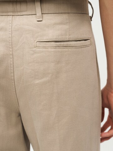 Abercrombie & Fitch Baggy Плиссированные брюки в Серый