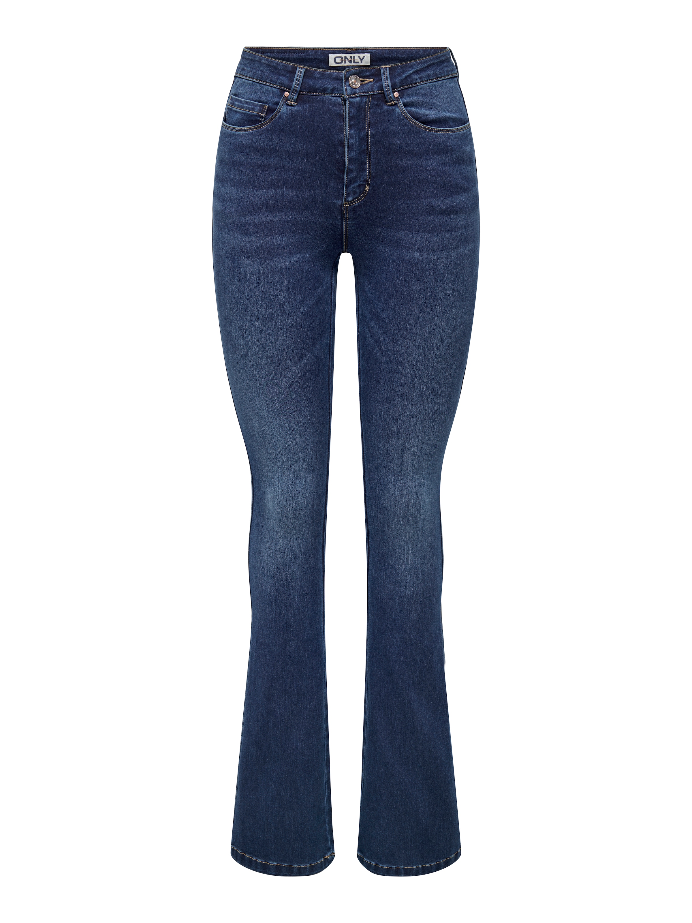 ONLYFlared/zvonoliki kroj Traperice 'ONLROYAL' - plava boja: prednji dio