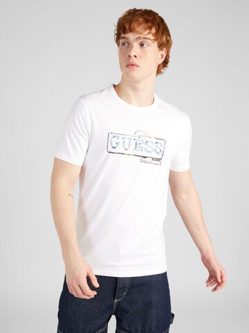 GUESS T-Shirt in Weiß: predná strana