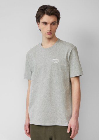 T-Shirt QS en gris : devant