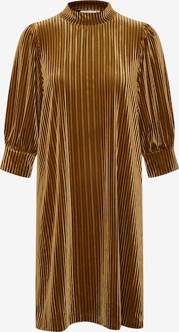 Kaffe Dress 'Caca' in Gold: front