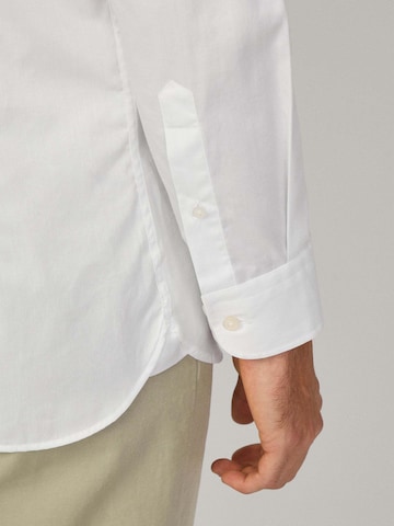 Hackett London Slim Fit Hemd 'Magic' in Weiß
