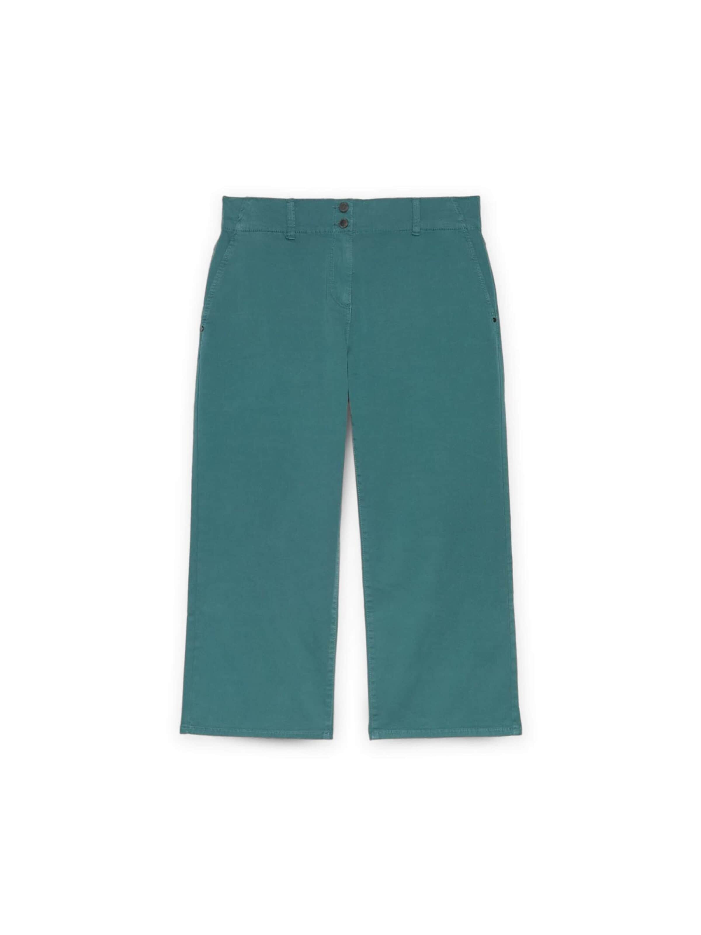 Effilé Pantalon Fiorella Rubino en bleu : devant