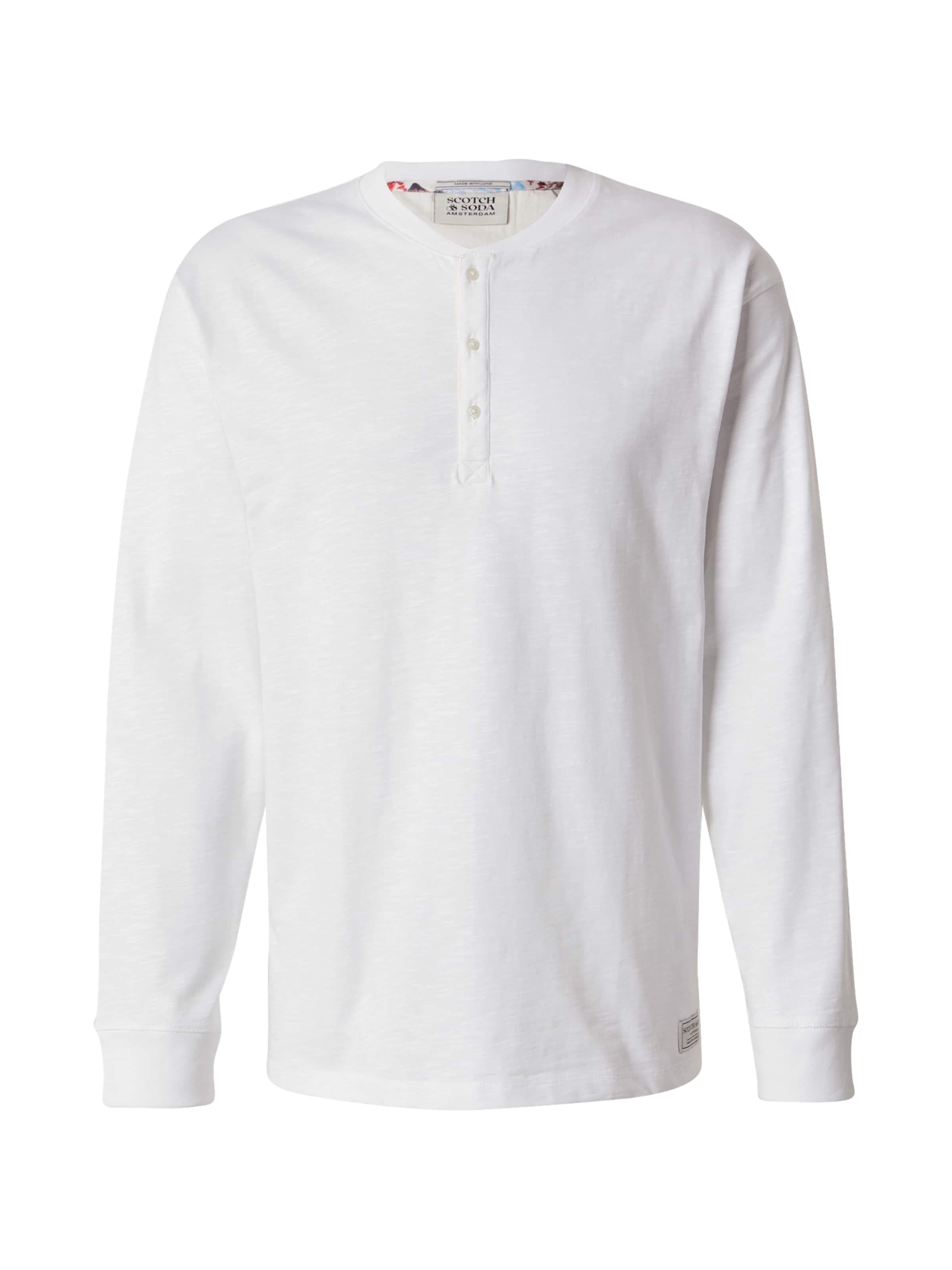 balta SCOTCH & SODA Marškinėliai: priekis