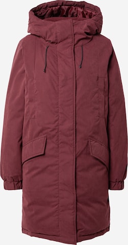 Volcom Zimní kabát – červená: přední strana