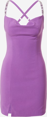 Misspap - Vestido de cocktail em roxo: frente