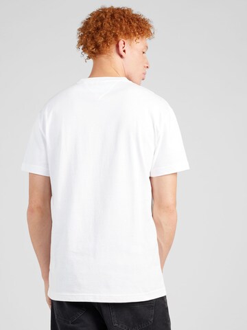 balta Tommy Jeans Marškinėliai