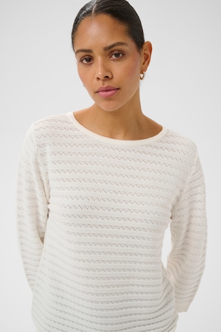 Kaffe Sweater in White