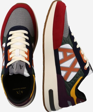 ARMANI EXCHANGE Sneakers laag in Gemengde kleuren