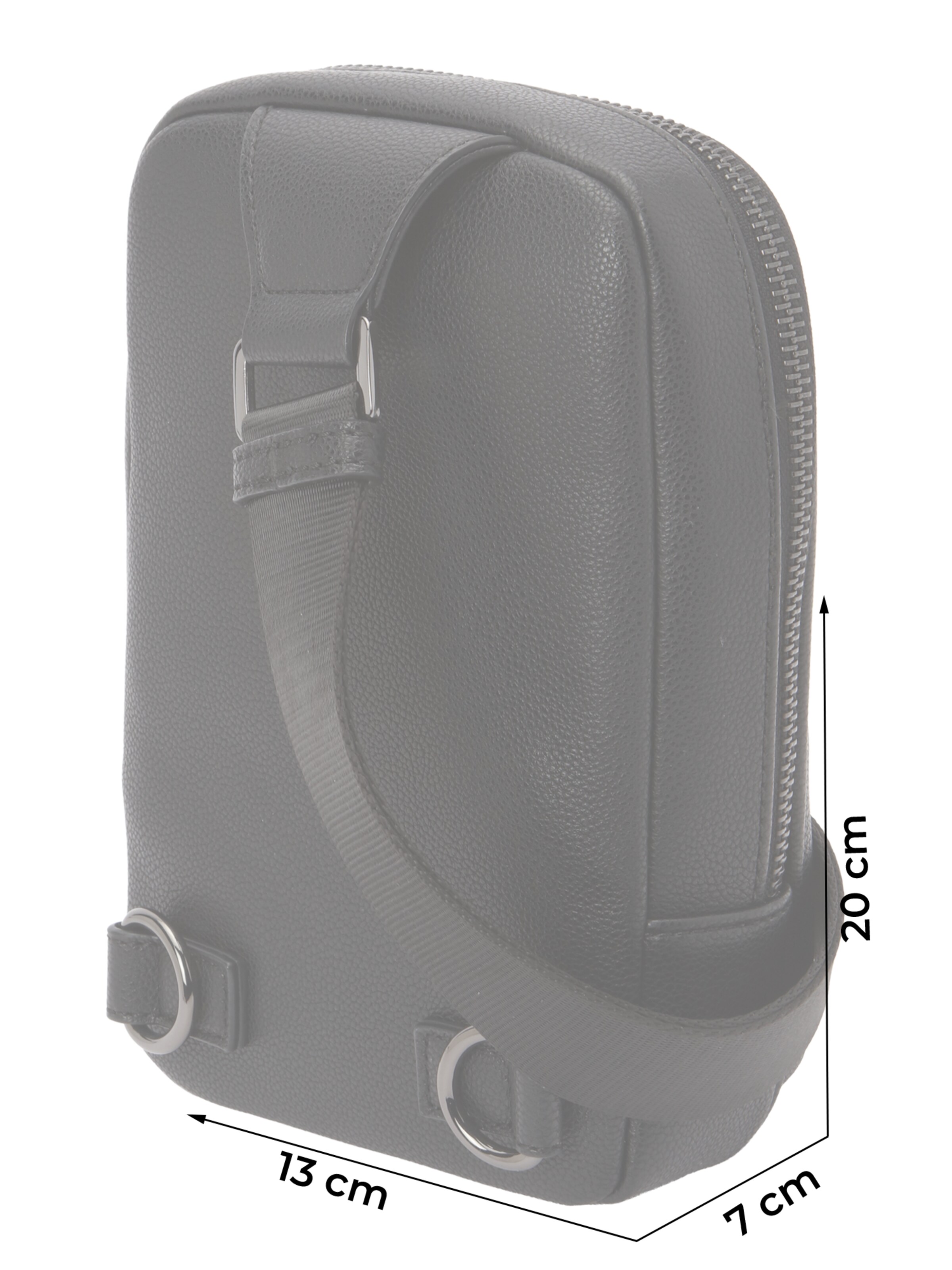 ARMANI EXCHANGE Τσάντα ώμου 'ALEX' σε μαύρο