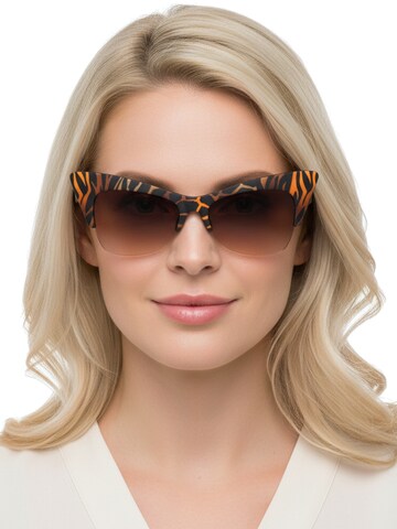 Lunettes de soleil Italia independent en orange