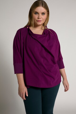 Ulla Popken Shirt in Lila: voorkant