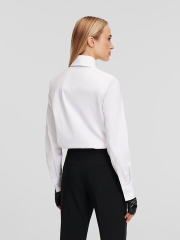 Karl Lagerfeld Блузка в Белый