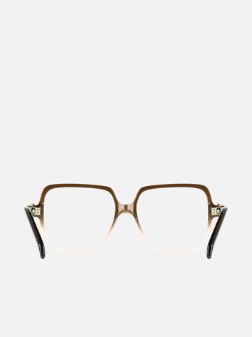 FERRAGAMO Zonnebril in Bruin