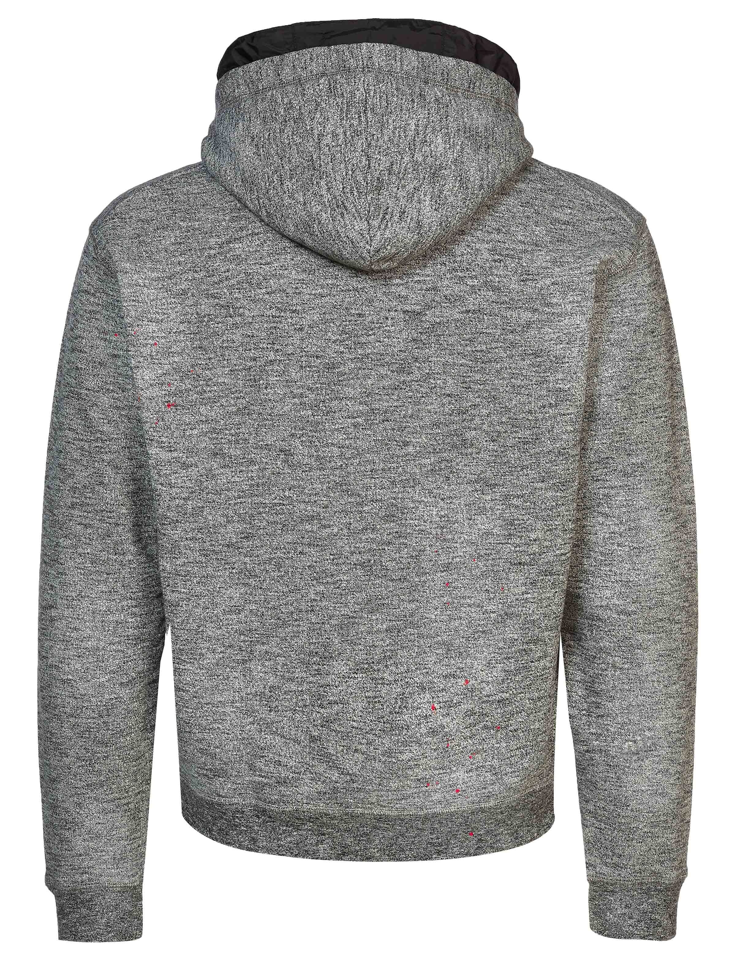 DS2 Zip-Up Hoodie 'Dsquared2 Jacke' in Grey