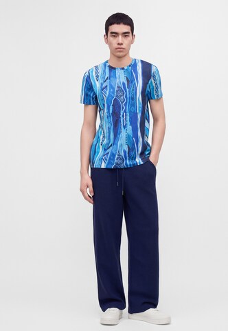 Carlo Colucci Shirt 'Fiaider' in Blauw