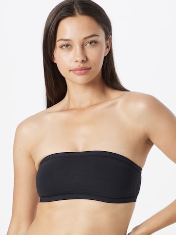 ETAM Bandeau Bra in Black: front