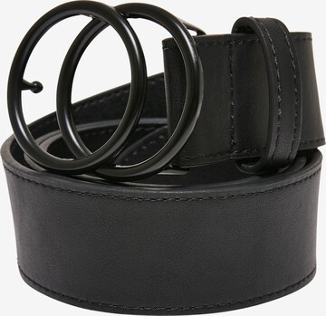 Ceinture Urban Classics en noir : devant