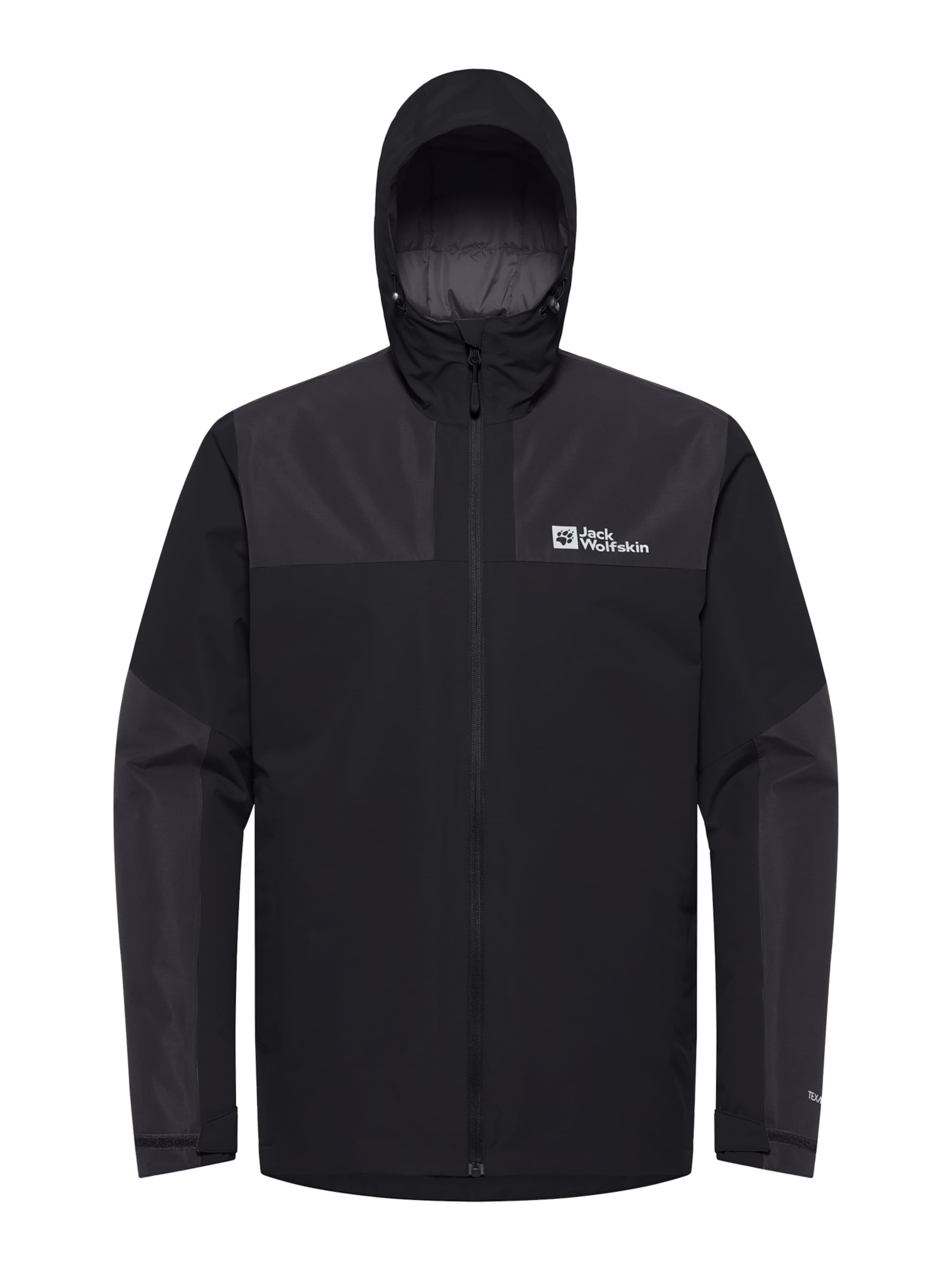 JACK WOLFSKIN Outdoor jacket 'Jasper' in Black