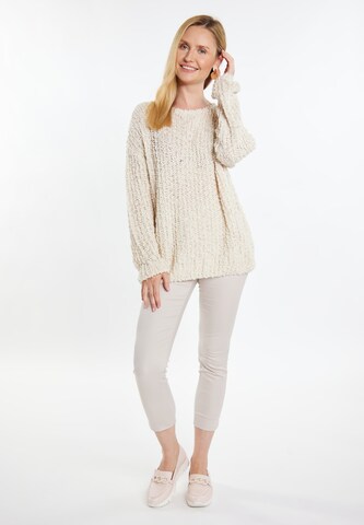 usha WHITE LABEL Trui 'Lynnea' in Beige