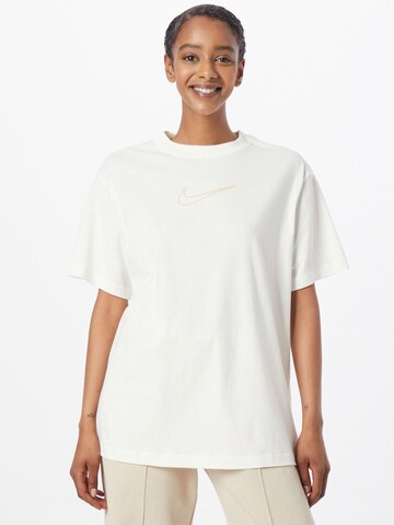 Nike Sportswear Shirt in Wit: voorkant