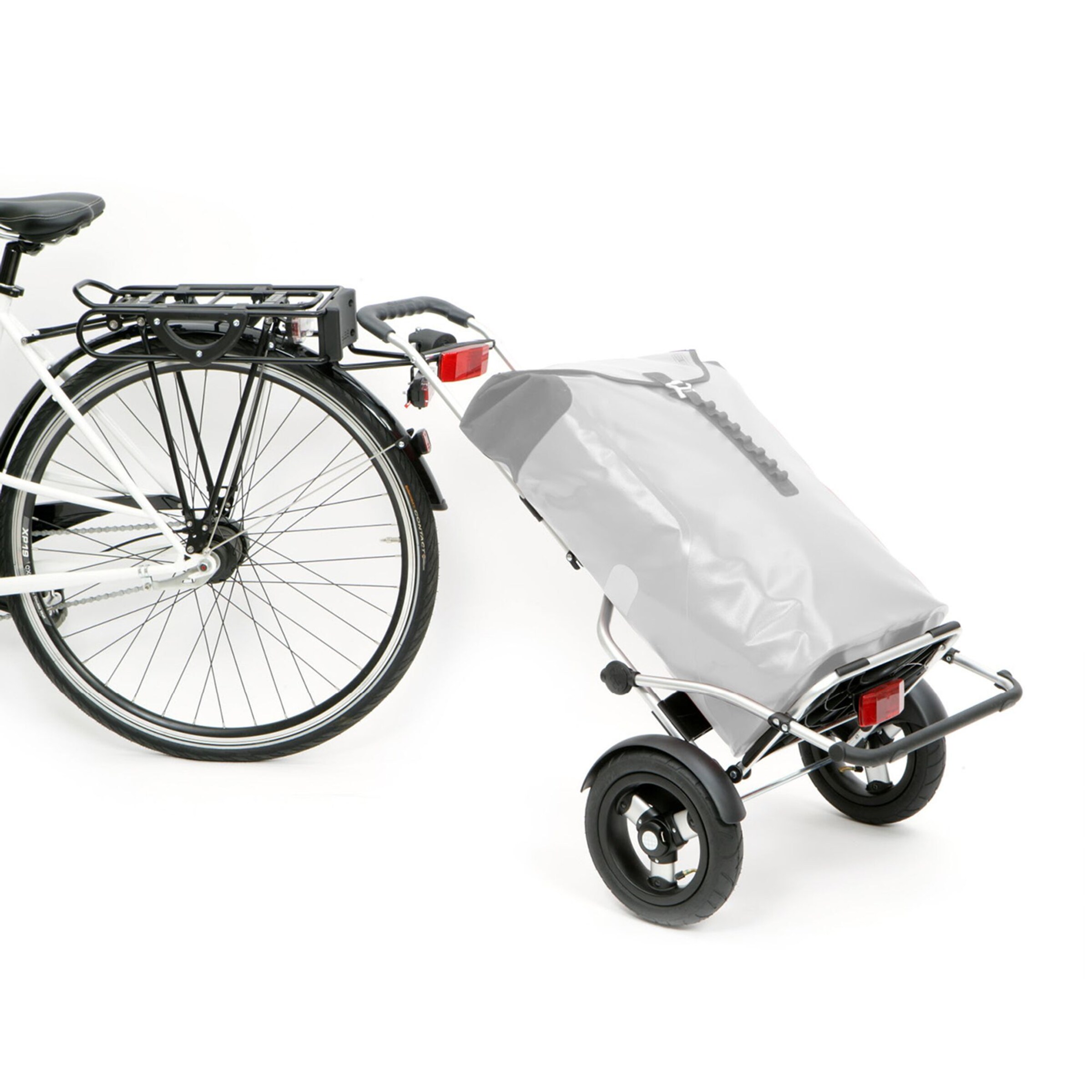 Trolley 'Plus Lasse' di Andersen Shopper in rosso