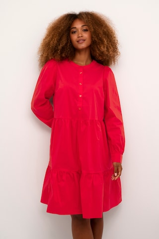 CULTURE Shirt Dress 'Antoinett ' in Red: front