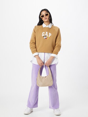 GAP - Sweatshirt 'DISNEY' em castanho