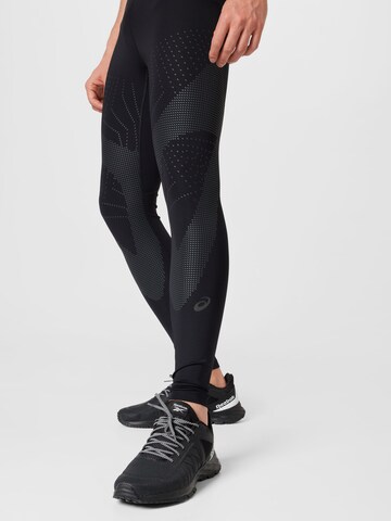 Skinny Pantalon de sport 'ROAD BALANCE' ASICS en noir